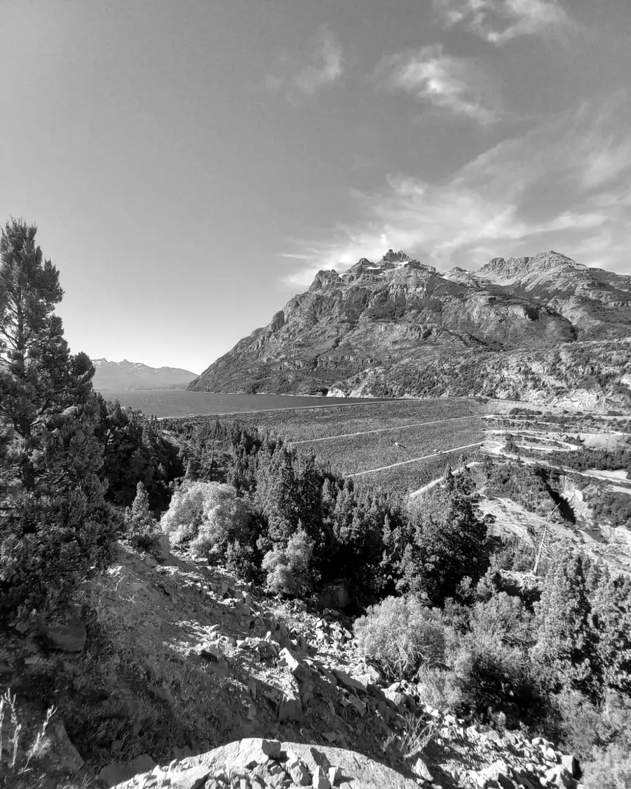 Complejo hidroeléctrico de Futaleufú, en la cordillera chubutense